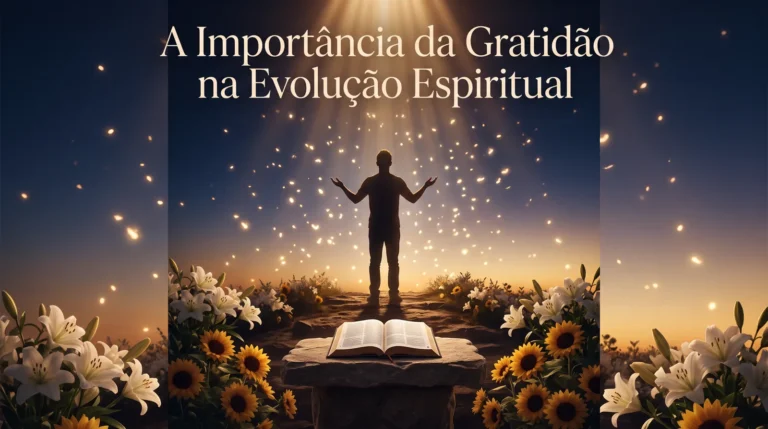 A importância da gratidão na evolução espiritual